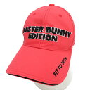 MASTER BUNNY EDITION マスターバニーエディション 2021年モデル キャップ ピンク系 FR 【中古】ゴルフウェア