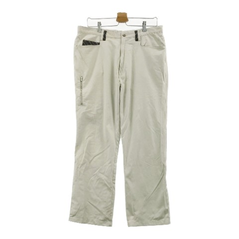 ZOY ゾーイ 裏起毛パンツ ベージュ系 88 【中古】ゴルフウェア メンズ