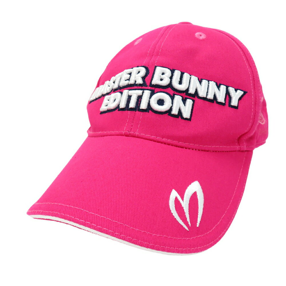 MASTER BUNNY EDITION マスターバニーエディション キャップ ピンク系 FR 【中古】ゴルフウェア