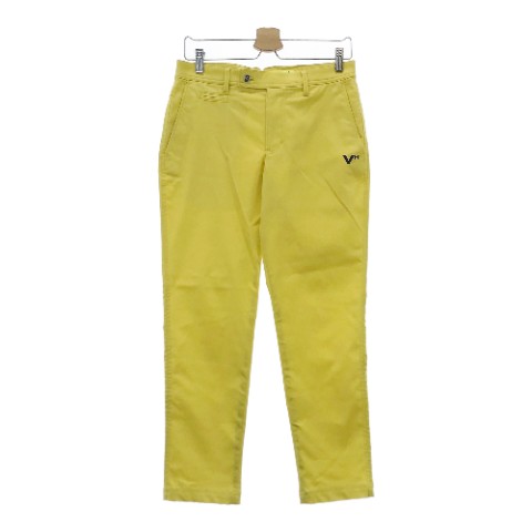 VIVA HEART ビバハート ストレッチパンツ イエロー系 76 【中古】ゴルフウェア メンズ