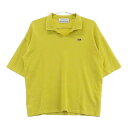 MASTER BUNNY EDITION マスターバニーエディション ×roberto collina 半袖ポロシャツ スキッパー レーヨン イエロー系 5 【中古】ゴルフウェア メンズ(4)