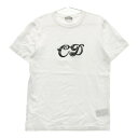 Christian Dior クリスチャン ディオール 2021FW ×Kenny Scharf CD Logo T-Shirt 半袖Tシャツ ホワイト系 S 【中古】メンズ