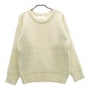 SOPHNET. ソフネット ×yarmo 18AW BRITISH WOOL CREW NECK KNIT ニット ホワイト系 S 【中古】メンズ