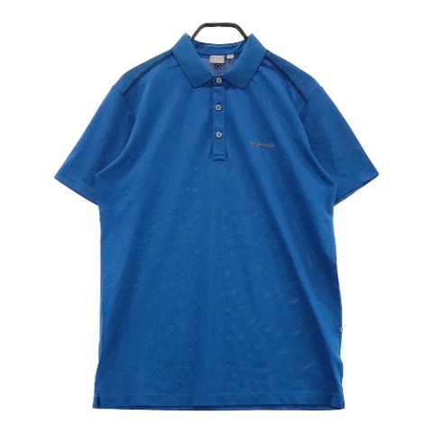 PING ピン P03409 半袖ポロシャツ ブルー系 USA S 【中古】ゴルフウェア メンズ