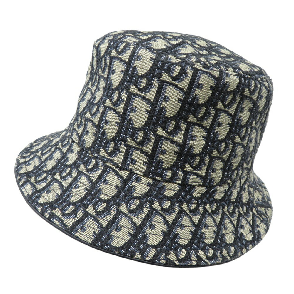 Christian Dior ꥹ ǥ 2021ǯǥ 113C907A4502 Oblique Bucket Hat Хåȥϥå ȥå ١ M šۥ