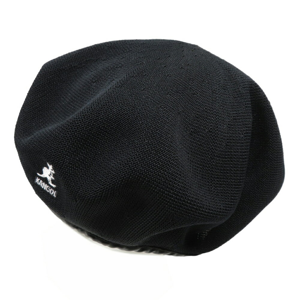 KANGOL カンゴール K3158SM TROPIC BIG MONTY ベレー帽 ブラック系 L 【中古】メンズ