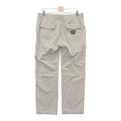 MU SPORTS エムユースポーツ ストレッチカーゴパンツ グレー系 50 【中古】ゴルフウェア メンズ