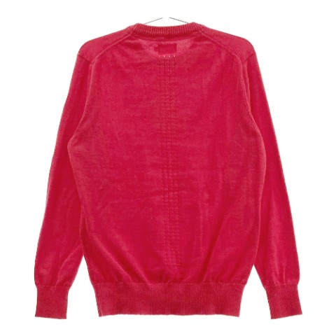 NEW BALANCE GOLF ニューバランスゴルフ ニットセーター レッド系 5 【中古】ゴルフウェア メンズ