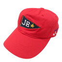 JACK BUNNY ジャックバニー キャップ レッド系 FR 【中古】ゴルフウェア