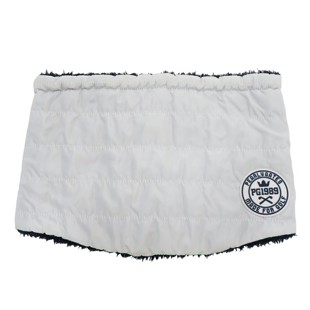 PEARLY GATES パーリーゲイツ ネックウォーマー ホワイト系 FR 【中古】ゴルフウェア