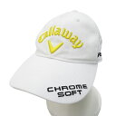 CALLAWAY キャロウェイ 2022年モデル キャップ ホワイト系 FR 【中古】ゴルフウェア