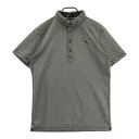 PUMA GOLF プーマゴルフ 半袖ポロシャツ ボタンダウン グレー系 XL 【中古】ゴルフウェア メンズ