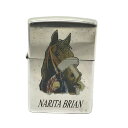 ZIPPO ジッポー NARITA BRIAN オイルライター シルバー系 【中古】