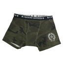 CHROME HEARTS クロムハーツ ボクサーブリーフ カモフラ柄 カーキ系 L 【中古】