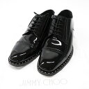 JIMMY CHOO ジミーチュウ ストレートチップシューズ PENN ブラック系 40 【中古】メンズ(4)