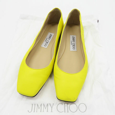 JIMMY CHOO W~[`E FLAT tbg pvX TChS CG[n 35 1/2 yÁzfB[X