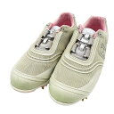 FOOT JOY フットジョイ 98898J ASPIRE ゴルフシューズ ホワイト系 22.5cm 【中古】ゴルフウェア レディース