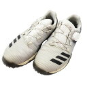 ADIDAS GOLF アディダスゴルフ FW4990 ゴルフシューズ Codechaos Boa グレー系 24.5 【中古】ゴルフウェア レディース