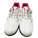 asics アシックス TGN912 ゴルフシューズ XXIO ホワイト系 24.5 【中古】ゴルフウェア レディース
