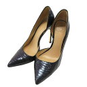 TORY BURCH トリーバーチ パンプス パイソン ブラック系 7 【中古】レディース(4)