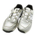 NEW BALANCE GOLF ニューバランスゴルフ WGBS996S スパイクレス ゴルフシューズ BOA シルバー系 23.5 【中古】ゴルフウェア レディース その1