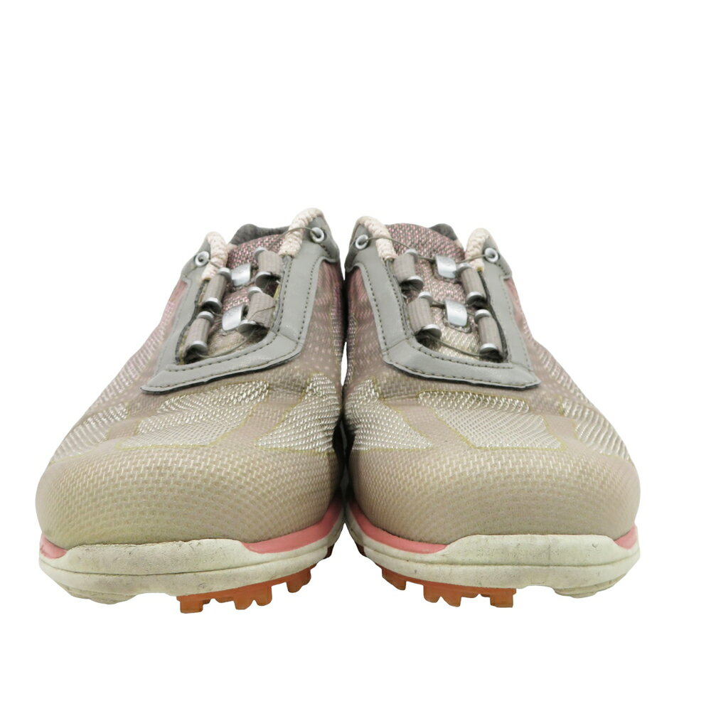 FOOT JOY フットジョイ 98006J スパイクレス ゴルフシューズ エンパワー ピンク系 24.5 【中古】ゴルフウェア レディース