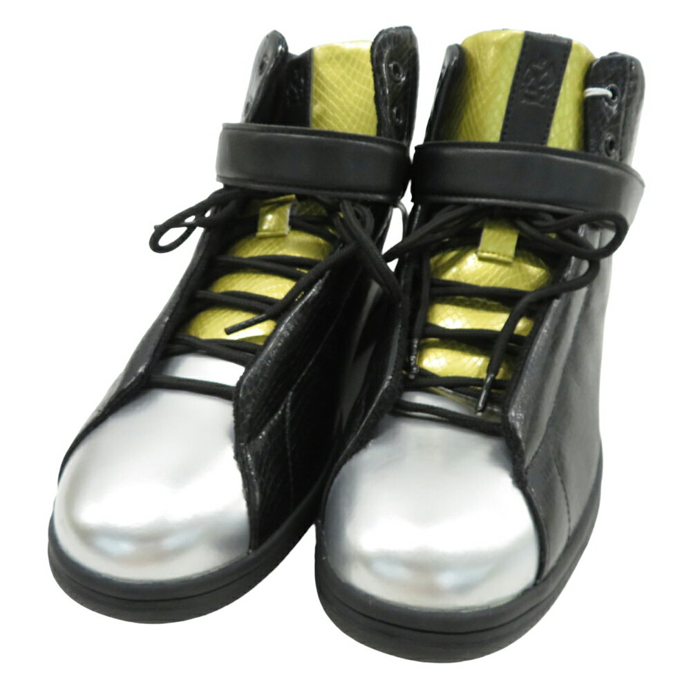 RUSSELUNO ラッセルノ RS-62814 Luxy Middle スパイクレスゴルフシューズ ブラック系 28cm 【中古】ゴルフウェア メンズ