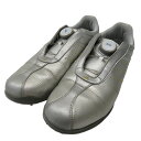 ADIDAS GOLF アディダスゴルフ F33604 ドライバーボア2.0 ゴルフシューズ シルバー系 24.0 【中古】ゴルフウェア レディース