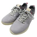 ecco エコー ゴルフシューズs-three グレー系 38 【中古】ゴルフウェア レディース
