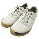 商品管理番号 240001957420 ブランド ecco エコー アイテム ゴルフシューズ BIOM HYBRID モデル・品番 100543-01007 表記サイズ 38 実寸 アウトソール全長：27cm / アウトソール最大幅：9.5cm 素材 写真をご参照ください。 状態 B 全体に汚れ、シワ、ダメージが見受けられます 付属品 状態評価ランク 説明 N 新品同様の商品 S 未使用 A 未使用に近い A- 目立った傷や汚れなし B やや傷や汚れあり B- 傷や汚れあり C 使用感または目立つ傷や汚れがある商品 D ジャンク品　