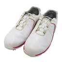 FOOT JOY フットジョイ 98109J ゴルフシューズ PLO/SL BOA ホワイト系 22.5 【中古】ゴルフウェア レディース