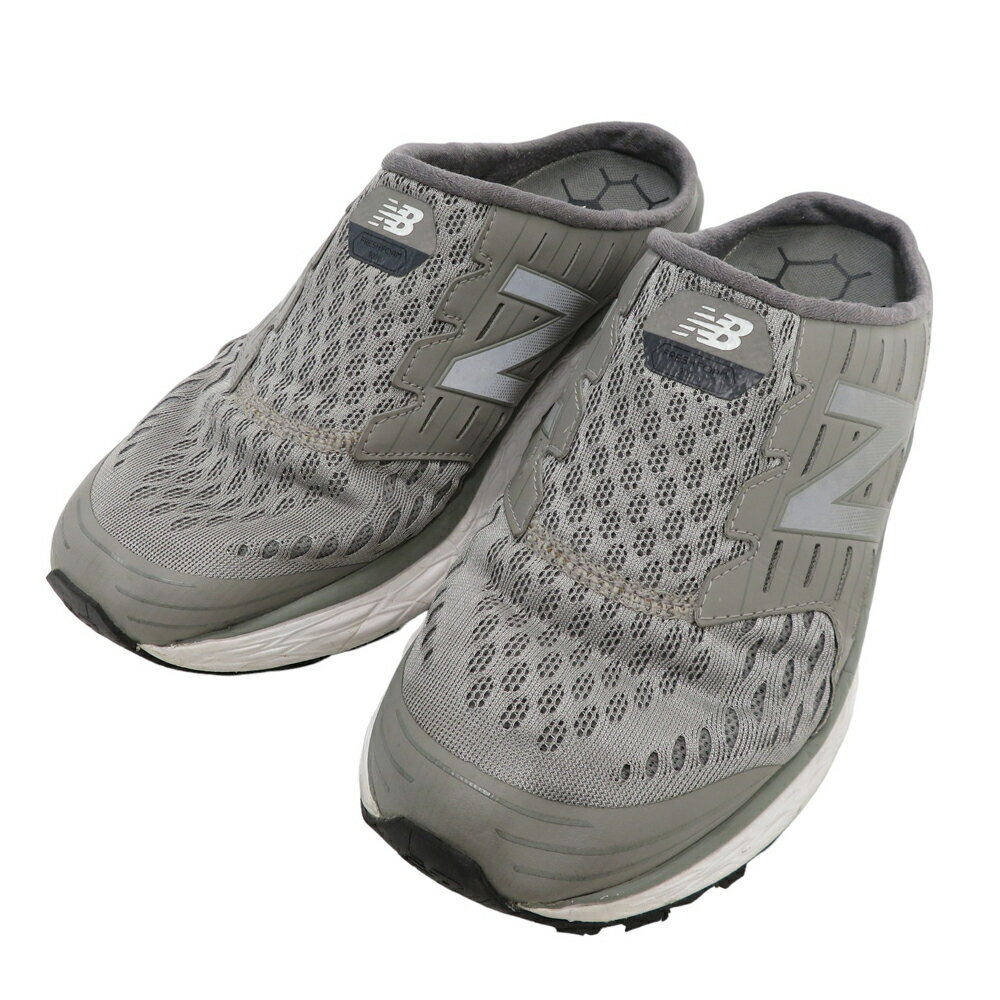 NEW BALANCE GOLF ニューバランスゴルフ MA900GY SPORT SLIP サンダル グレー系 27cm 【中古】ゴルフウェア メンズ