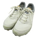 ecco エコー 125503 BIOM HYBRID3 スパイクレスゴルフシューズ ホワイト系 EU 39 【中古】ゴルフウェア レディース