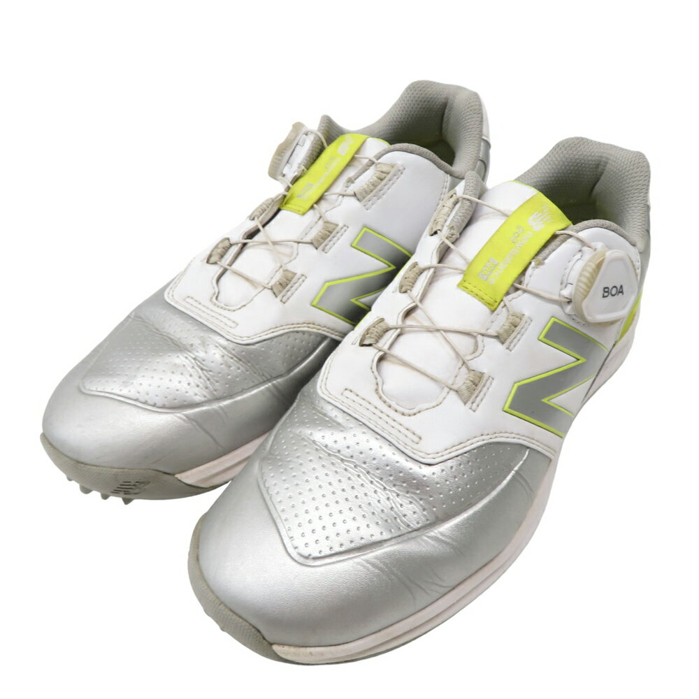 商品管理番号 240101040649 ブランド NEW BALANCE GOLF ニューバランスゴルフ アイテム ゴルフシューズ モデル・品番 WG996SL 表記サイズ 24.5cm 実寸 アウトソール全長：28.5cm / アウトソール最大幅：10cm 素材 写真をご参照ください。 状態 B 皺、汚れ、かかと内側に破れ 付属品 状態評価ランク 説明 N 新品同様の商品 S 未使用 A 未使用に近い A- 目立った傷や汚れなし B やや傷や汚れあり B- 傷や汚れあり C 使用感または目立つ傷や汚れがある商品 D ジャンク品　