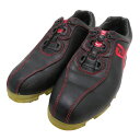 FOOT JOY フットジョイ 93842J ゴルフシューズ REELFIT BOA ブラック系 23.5cm 【中古】ゴルフウェア レディース