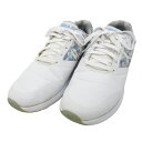 SKECHERS スケッチャーズ 14875 スパイクレス ゴルフシューズ MAX-Draw ホワイト系 22.5cm 【中古】ゴルフウェア レディース