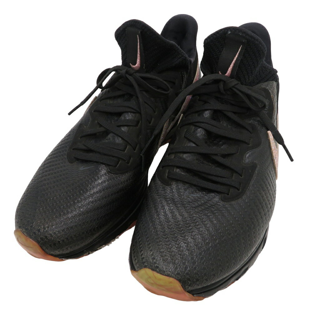 NIKE GOLF ナイキゴルフ DB4700 AIR ZOOM INFINITY TOUR NRG ゴルフシューズ ブラック系 28cm 【中古】ゴルフウェア...