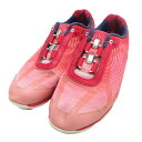 FOOT JOY フットジョイ 98009J ゴルフシューズ emPOWER boa レッド系 24cm 【中古】ゴルフウェア レディース