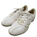 asics アシックス TGN904 ゴルフ シューズ GELACE THEA2 ホワイト系 24.0 【中古】ゴルフウェア レディース