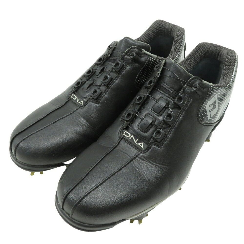 FOOT JOY フットジョイ 53333J DNA ゴルフシューズ BOA ブラック系 25 【中古】ゴルフウェア メンズ