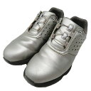 FOOT JOY フットジョイ 98638J ゴルフシューズ E Comfort BOA シルバー系 22.5cm 【中古】ゴルフウェア レディース
