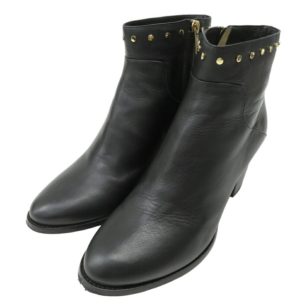 楽天市場】ジミーチュウ jimmy choo ブーツ 35 1/2 レザー 黒 楽天市場】ジミーチュウ jimmy choo ブーツ 35 1/2 レザー 黒