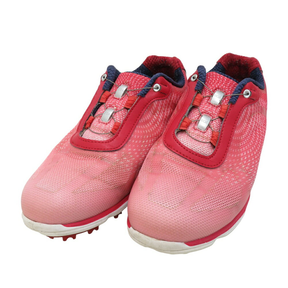 FOOT JOY フットジョイ 98051J ゴルフシューズ emPOWER Boa レッド系 23cm 【中古】ゴルフウェア レディース