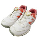 NEW BALANCE ニューバランス WGB574WC ゴルフシューズ BOA ホワイト系 24.0cm 【中古】ゴルフウェア レディース