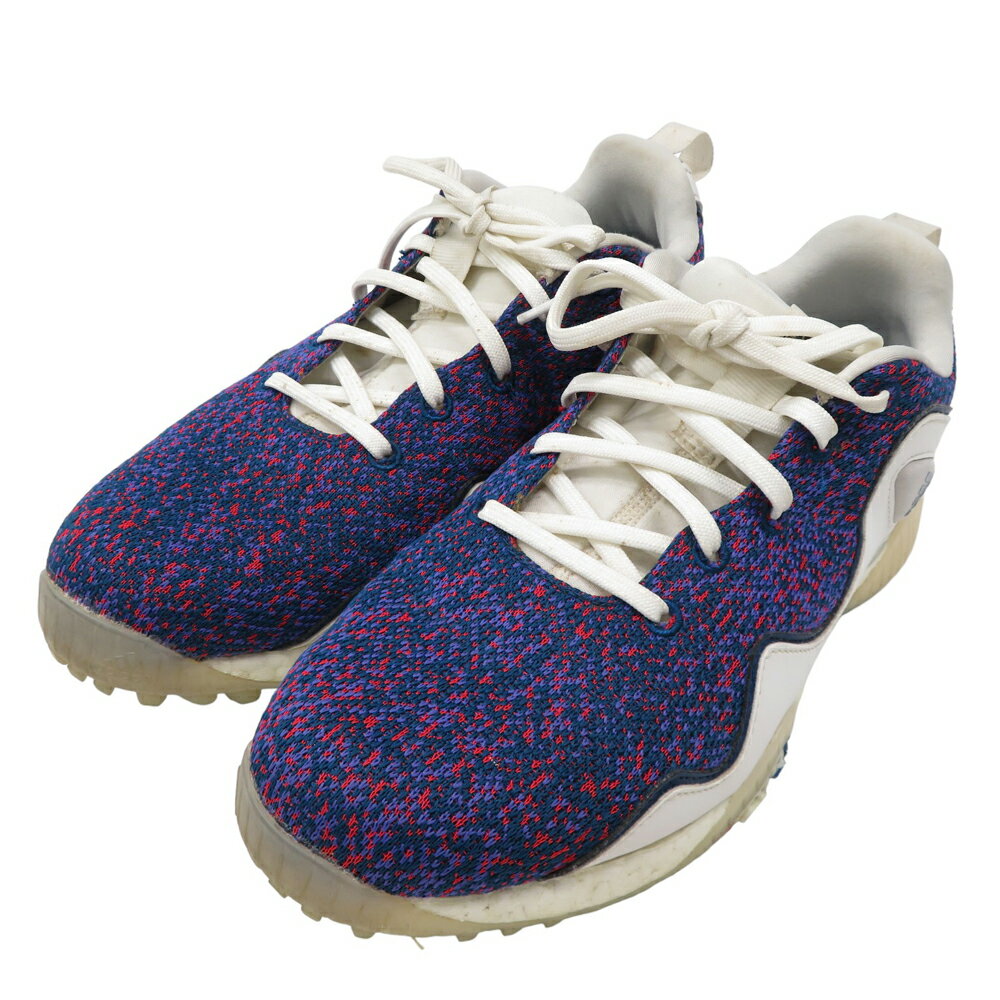 ADIDAS GOLF アディダスゴルフ FZ0361 ゴルフシューズ ネイビー系 25 【中古】ゴルフウェア メンズ