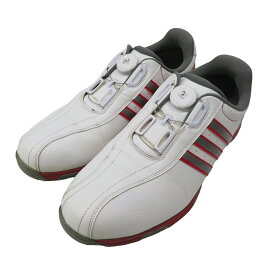 ADIDAS GOLF アディダスゴルフ F33363 BOA ゴルフシューズ ホワイト系 28 【中古】ゴルフウェア メンズ