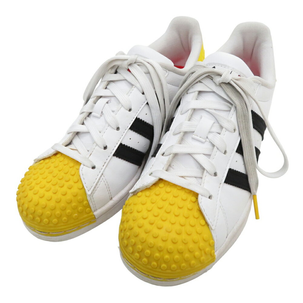 adidas アディダス LEGO Superstar スーパースター H03958 スニーカー ホワイト系 23.5 【中古】レディース