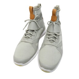 PUMA GOLF プーマゴルフ IGNITE PWRADAPT HI-TOP 189932 ゴルフシューズ グレー系 29.0 【中古】ゴルフウェア メンズ