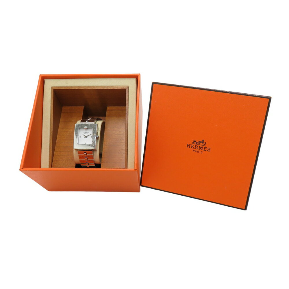 HERMES エルメス BE1.110 時計 ベルトウォッチ シルバー系 【中古】