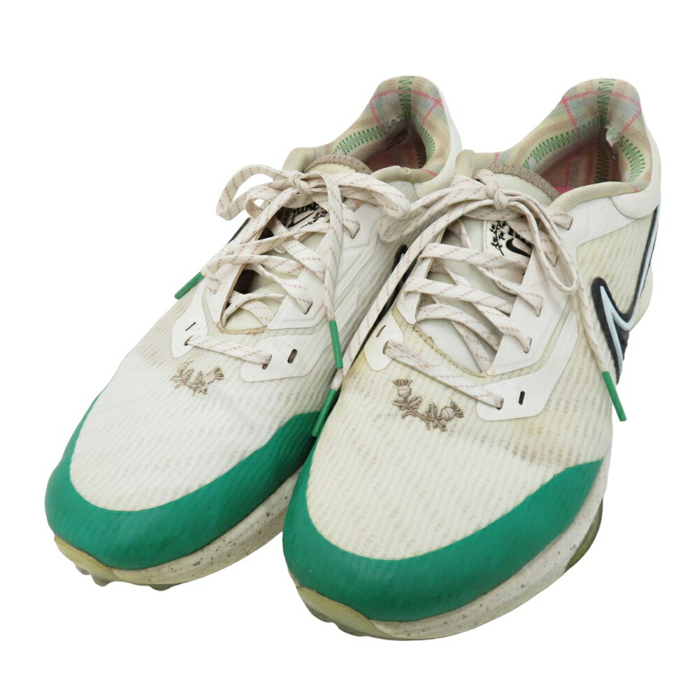NIKE GOLF ナイキゴルフ DQ4130-103、Air Zoom ゴルフシューズ Infinity Tour Next% ホワイト系 28 【中古】ゴル...